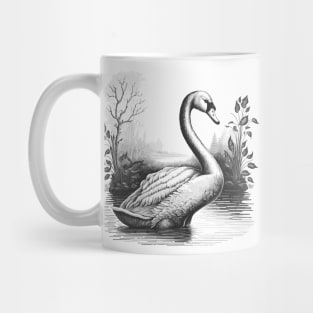 Beautiful Swan Mug